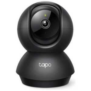 TP-Link Camera Tapo C201 Wi-Fi Indoor Pan/Tilt Security 1080p, 360 Degrees, Black EU