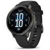 Garmin Venu 4 Smart Watch 41mm, GPS, Black with Dark Gray Silicone Band EU
