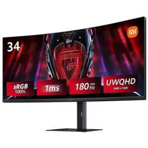 Xiaomi Mi Monitor G34WQI 34 inch Curved Gaming Black EU ELA5454EU