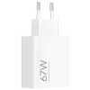 Xiaomi Travel Charger HyperCharge Type-A 67W White EU BHR07SKEU