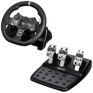 Logitech Racing Wheel G920 Driving Force with Pedals for PC, XBOX SERIES X/S, XBOX ONE Black EU (941-000123)