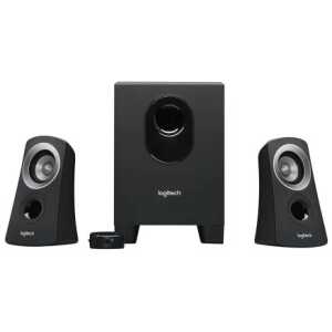 Logitech Speakers Wired Z313, 2.1 Sound System, 25W Black EU (980-000413)