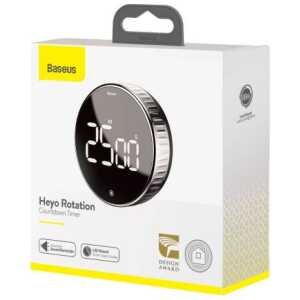 Baseus Home Heyo rotation countdown timer Black (ACDJS-01)