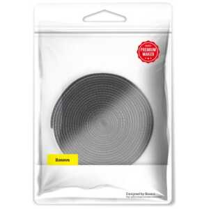 Baseus Tool Rainbow Circle Velcro Straps 3m Black (ACMGT-F01)