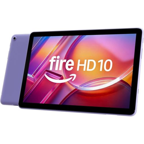 Amazon Fire HD 10 Tablet (2023) 10.1", 3GB ROM 64GB RAM, Purple EU