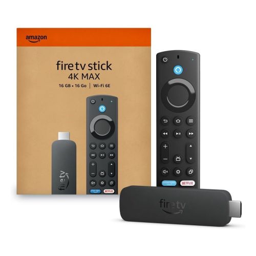 Amazon Fire TV Stick Select 4K Max Streaming Device, Black EU