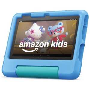 Amazon Fire 7 Kids Tablet (2024) 7", 2GB ROM 16GB RAM with Amazon Kids, Blue EU