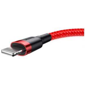 Baseus Lightning Cafule Cable 1.5A 2m Red + Red (CALKLF-C09)