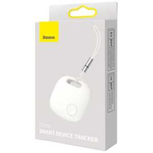 Baseus Home Intelligent T2 Pro Keychain Wireless Key and Other Object Finder BT 5.0 White (FMTP000002)
