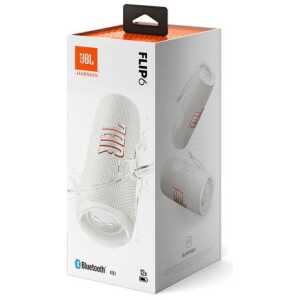 JBL Flip 6 Bluetooth Wireless Speaker White EU