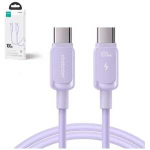 Joyroom Type-C - Type-C Cable Multi-Color Series A14, 480mb/s, 100W, 1.2m, Purple (S-CC100A141P)