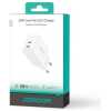 Joyroom Travel Charger C+C. PD 20W, QC 3.0, White (JR-TCF12)