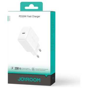 Joyroom Travel Charger Type-C. PD 20W, QC 3.0, White (JR-TCF20)