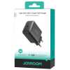 Joyroom Travel Charger GaN Fast Charger Type-C, 45W, PD 3.0, QC 3.0, SFC 2.0, PPS, Black (TCG13)