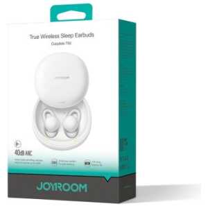 Joyroom Earphone Cozydots Series Bluetooth True Wireless BT 5.3, TWS, ANC, for Sleeping, White (JR-TS2)