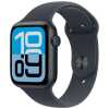 Apple Watch SE 3 (2025) GPS 44mm Mindnight Alu Case, Midnight Sport Band M/L EU MEHQ4 - ONLY BOX DAMAGE