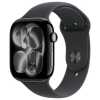 Apple Watch Series 11 (2025) GPS 46mm Jet Black Alu Case, Black Sport Band S/M EU MEUW4
