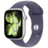 Apple Watch Series 11 (2025) GPS 46mm Silver Alu Case, Purple Fog Sport Band M/L EU MEVA4 - ONLY BOX DAMAGE