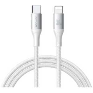 Joyroom Type-C - Lightning Cable Flash Series Cable A28, 30W, 480mb/s, 1m, White (S-A28_CLW1)