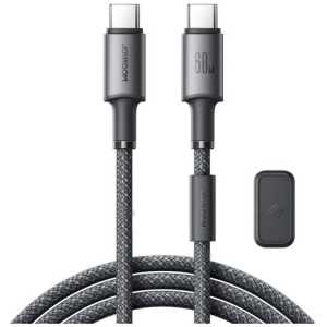 Joyroom Type-C - Type-C Unlimited Series Cable A50, 60W, 480mb/s, 1.2m with Magnetic Orgaznizer, Gray (S-A50_CC)