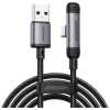 Joyroom USB - Type-C EnjoyX Series 90 Degree Cable A56, 3A, 480mb/s, 1.2m, Black (S-A56)