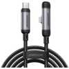 Joyroom Type-C - Lightning EnjoyX Series 90 Degree Cable A56, 30W, 480mb/s, 1.2m, Black (S-A56)