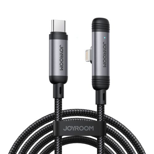 Joyroom Type-C - Lightning EnjoyX Series 90 Degree Cable A56, 30W, 480mb/s, 1.2m, Black (S-A56)