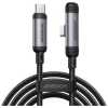Joyroom Type-C - Lightning EnjoyX Series 90 Degree Cable A56, 60W, 480mb/s, 1.2m, Black (S-A56)