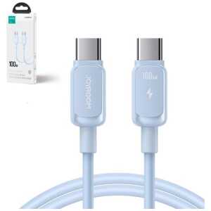 Joyroom Type-C - Type-C Cable 100W, 480Mb/s, 1.2m, Blue (S-CC100A14)