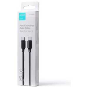 Joyroom Type-C - Type-C Cable 60W, 480Mb/s, 1m, Black (S-CC60A9)