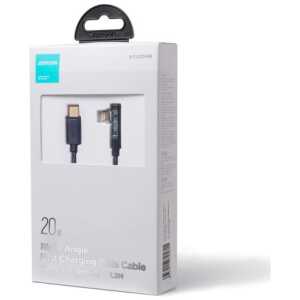 Joyroom Gaming Cable Lightning (Angled) - Type-C (Straight) cable 20W, 480mb/s, 1.2m, Blue (S-CL020A6)