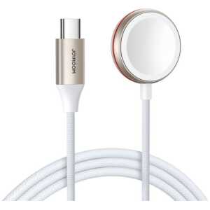 Joyroom Wireless Apple Watch Charger All Series with Type-C cable 1.2m, 3.5W, White (S-IW011)
