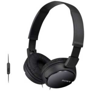 Sony MDR-ZX110 Wired On-Ear Foldable Headphones Black EU