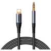 Joyroom Converter Lightning to 3.5mm Mini Jack Cable for iPhones and iPads, 1.2m, Black (SY-A06)