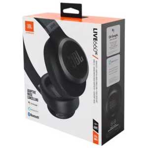JBL Live 660NC Bluetooth Wireless On-Ear Headphones Black EU