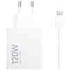 Xiaomi Travel Charger HyperCharge Combo Type-A 120W White EU BHR9462EU