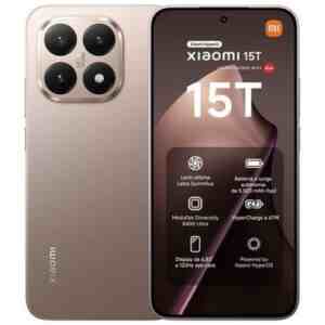Xiaomi 15T 5G Dual SIM 12GB RAM 256GB No Charger Rose Gold EU MZB0KXZEU