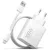 Xiaomi Travel Charger Combo Set with USB-A to Type-C charging cable 1m, 100W White EU BHR095VEU