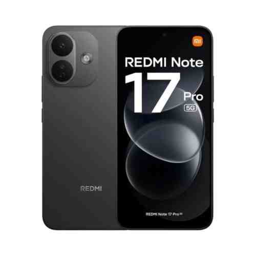 Xiaomi Redmi Note 17 Pro 5G 6GB RAM 256GB No Charger Black EU MZB0OVIEU