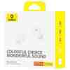 Baseus Earphone Bluetooth Bowie E18 TWS Earphones, BT 5.3, ENC, IPX4, White EU (A00023800223-00) - Image 2