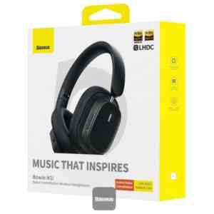 Baseus Earphone Bluetooth H1i TWS, BT5.3 In-Earbuds, IPX4, Black (A00050402113-00)