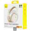 Baseus Earphone Bluetooth H1i TWS, BT5.3 In-Earbuds, IPX4, White (A00050402223-00)