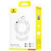 Baseus Earphone Encok HZ19 Wired with Microphone White EU (A00182301213-00)