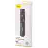 Baseus Laser Wireless Presenter Orange Dot Remote controller for PPT, Red beam, Gray (ACFYB-0G)