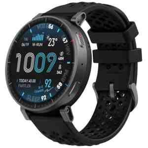 Amazfit Active MAX NFC, 48,5mm with Polymer case, Aluminium Alloy Frame, Black EU W2556GL1N