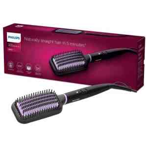 Philips Hair Styler Heated Straightening Brush StyleCare Essential BHH880/00 Black EU