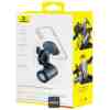 Baseus Phone Holder PrimeTrip Series 2-in-1 for Bike, Scooter, Moped, with Bulit-in LED Lamp, 660lm, 3000 mAh, Black (C12569000121-00)