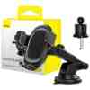 Baseus Car Mount UltraControl Pro Clamp holder (Air outlet and Dashboard Version) Black (C40351600113-00)
