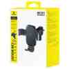 Baseus Car Mount Metal Age Go Gravity Phone holder (Air outlet Version) Black (C40478701123-00)
