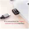 Baseus Converter USB Male To Type-C Female Black (CAAOTG-01) - Image 3
